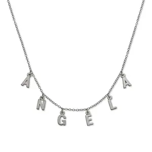 Initials 925 Sterling Silver Necklace