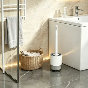 No Dead Angle Toilet Brush, Home Hanging Bathroom Cleaner, Convenient Multi-Functional Brush, Easy to Use, Perfect for Daily Cleaning