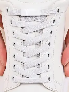 Magnetic Shoelaces, Adjustable Elastic Shoelaces, Secure Lace Up, Shoes Accessories for Women & Men, Casual Shoes Accessories for Daily Use