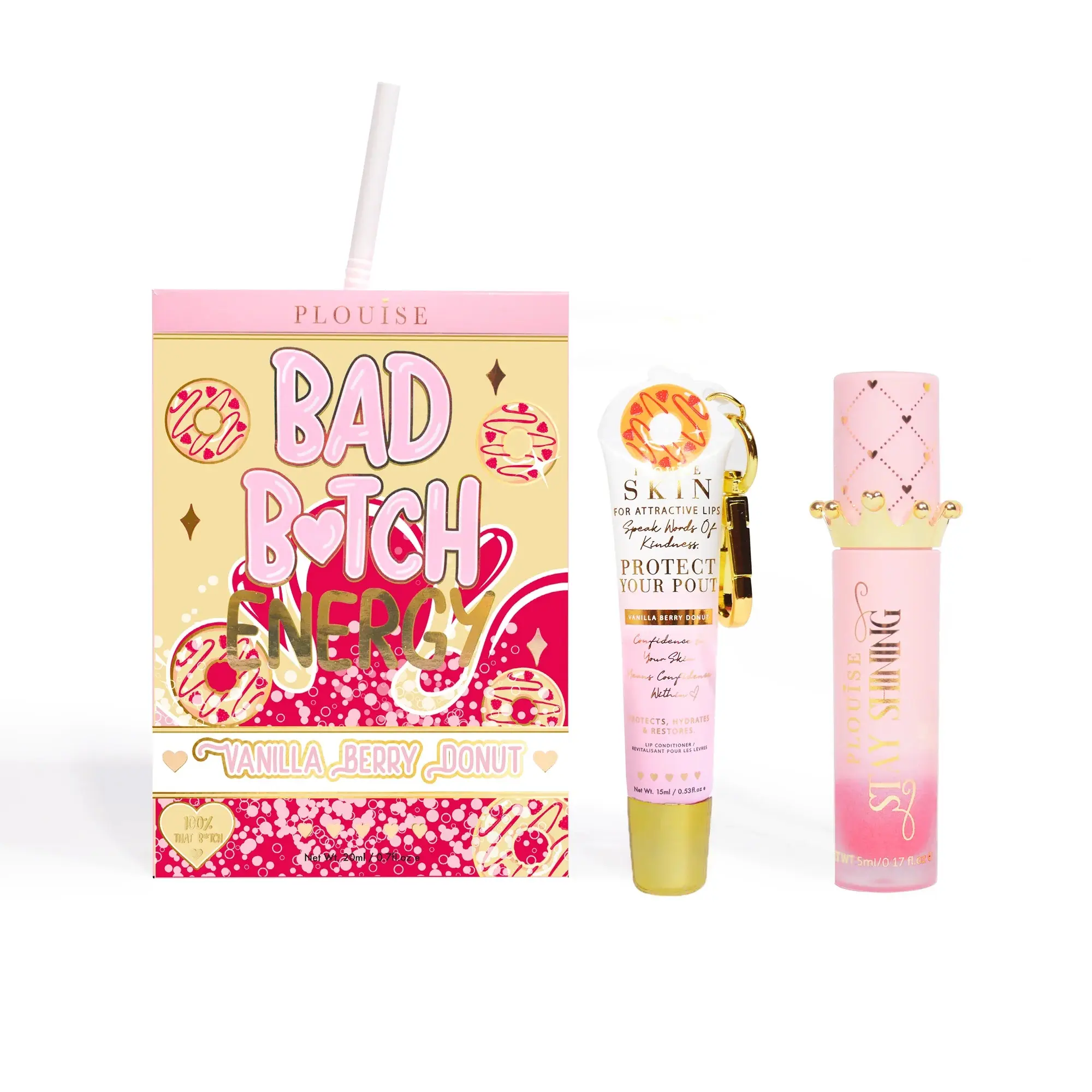 Vanilla Raspberry Donut