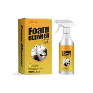 EELHOE Multi-Purpose Foam Cleaner – Deep Clean Car Interior, Leather Seats & Fabric Surfaces, Fast-Acting Stain Removal, No Residue, Fresh Scent, Safe for Upholstery, Dashboard & Door Panels, Easy Spray & Wipe Auto Detailing Cleaner