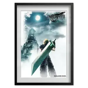 Final Fantasy 7 Remake Poster - Exclusive Box Art - POSTER PRINT UNFRAME