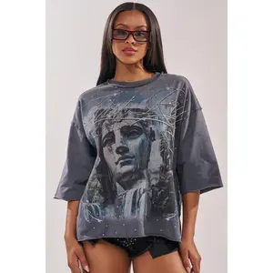 FIRST ROW DIVINE RIGHT FRENCH TERRY TEE