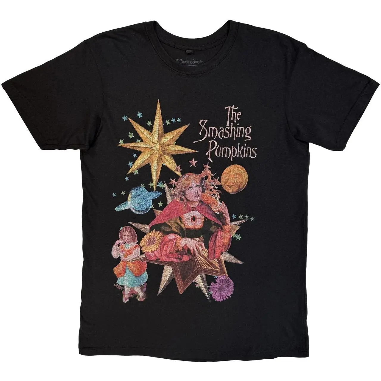 The Smashing Pumpkins World Tour 2026 Graphic Tee, 90s Alternative Rock T-Shirt, Concert Fan Apparel, Retro Music Gift T082002