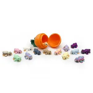 Micro Chick Pack – Hand-Picked 3D Printed Easter Chick Figures with Carrot Egg | Cute Easter Basket Stuffer & Spring Collectible