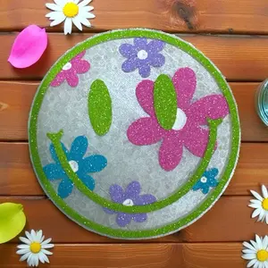 Scent-Sationals Floral Smiley Car Freshie Air Freshener