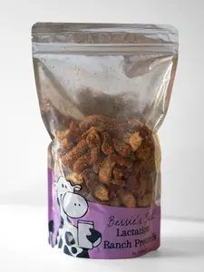Bessie's Best Lactation Ranch Pretzels - 1lb Salty, Savory Snack for Breastfeeding Milk Supply and Breastmilk Support
