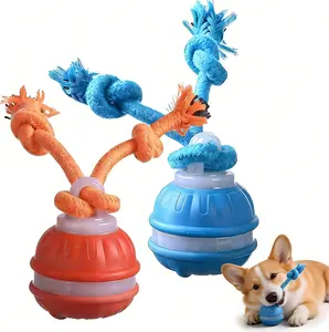 Dog Pet Ball – Interactive Toy with Built-in Bird Sounds Sparks curiosity with automatic movement and real bird chirps — keeps your puppy happily entertained all on their own!