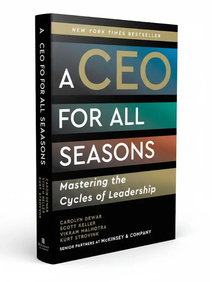 A CEO for All Seasons Hardcover Book | Leadership & Executive Management Guide
