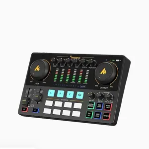 MAONO USB Audio Mixer and Interface for XLR Microphone with Noise Reduction Adapter Cable Bluetooth for Content Creation