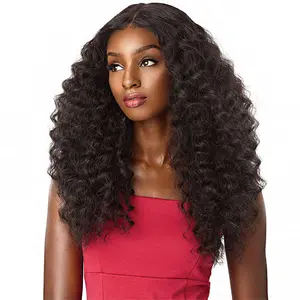 Sensationnel Synthetic Empress Center Part Lace Front Edge Wig - AMANI
