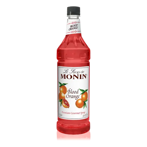 Monin Blood Orange Syrup - Bottle (1L)