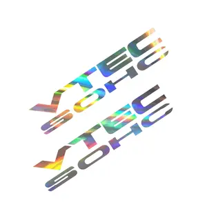 SOHC VTEC Sticker Pack (2pcs) – Waterproof Vinyl Decal, 20+ Colors, UV Resistant, Car Side Door Decal  JDM Style