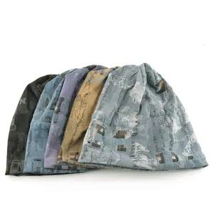 Streetwear Slouchy Beanie  Trending Casual Urban Style Hat for Men & Women  Lightweight Stretch Knit Cap with Graphic Print  Cozy All-Season Fashion Accessory for Travel, Outdoor Chill & Daily Wear