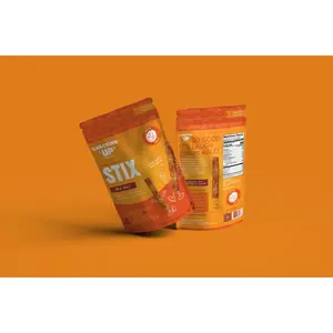 Cracking Up Snacks SEA SALT STIX - Cracker Sticks in Sea Salt Flavor US Snack Product