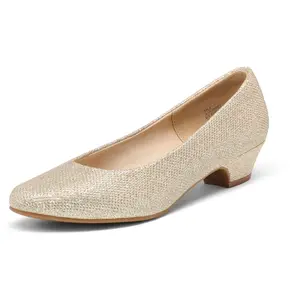 Dream Pairs Low Chunky Pumps - Mila