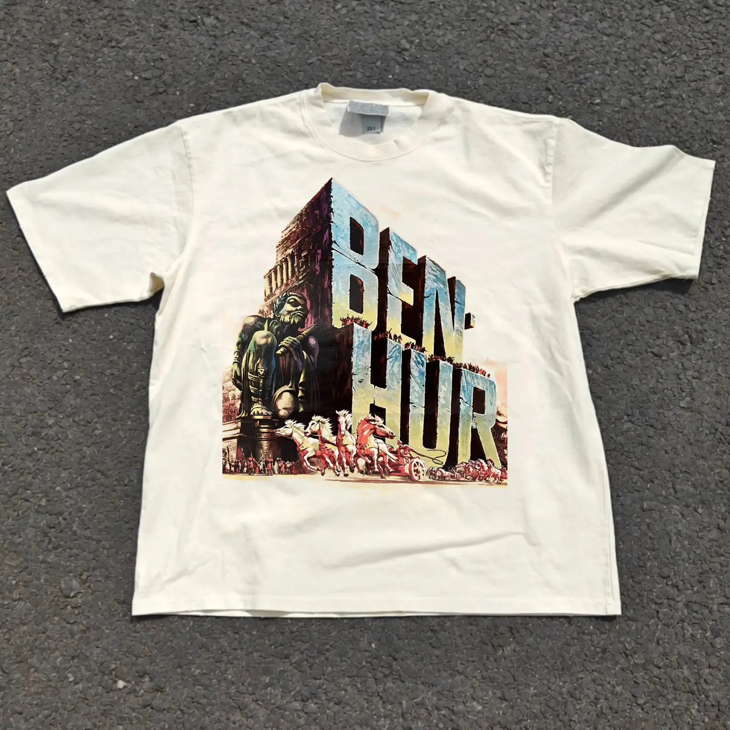 Retro Ben-Hur 1959 The Legend Race T-Shirt, 50s Vintage Movie Tee, Religious Tales Shirts