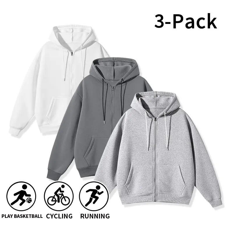 Light gray + dark gray + white