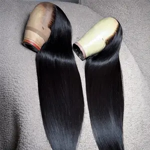 Bling Hair 13x4 13x6 Transparent Lace Front Human Hair Wigs Straight /Body Wave HD Lace Frontal Wig 6x4 5x5 Pre Cut Lace Closure Wig Wear Go Glueless Wig Natural Black Remy Hair