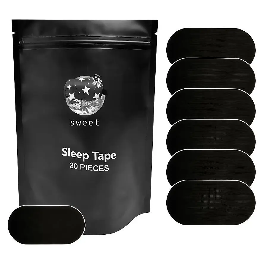 Everest Upgrade Closed Mouth Breath Patch - Medical Grade, Low-Allergy Adhesive Sports Tape for Adults' Exercise/Sleep, 30 Bars Healthcare Accessory