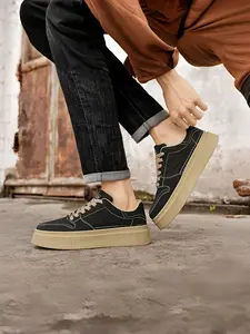 Men's New Trendy Vintage Distressed Casual & Athletic Shoes - Retro Platform Sneakers