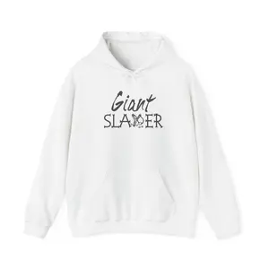 Giant Slayer Unisex Hoodie, Unique Graphic Sweatshirt, Perfect Gift for Gamers, Cozy Layer for All Seasons, Birthday Present, Casual Wear