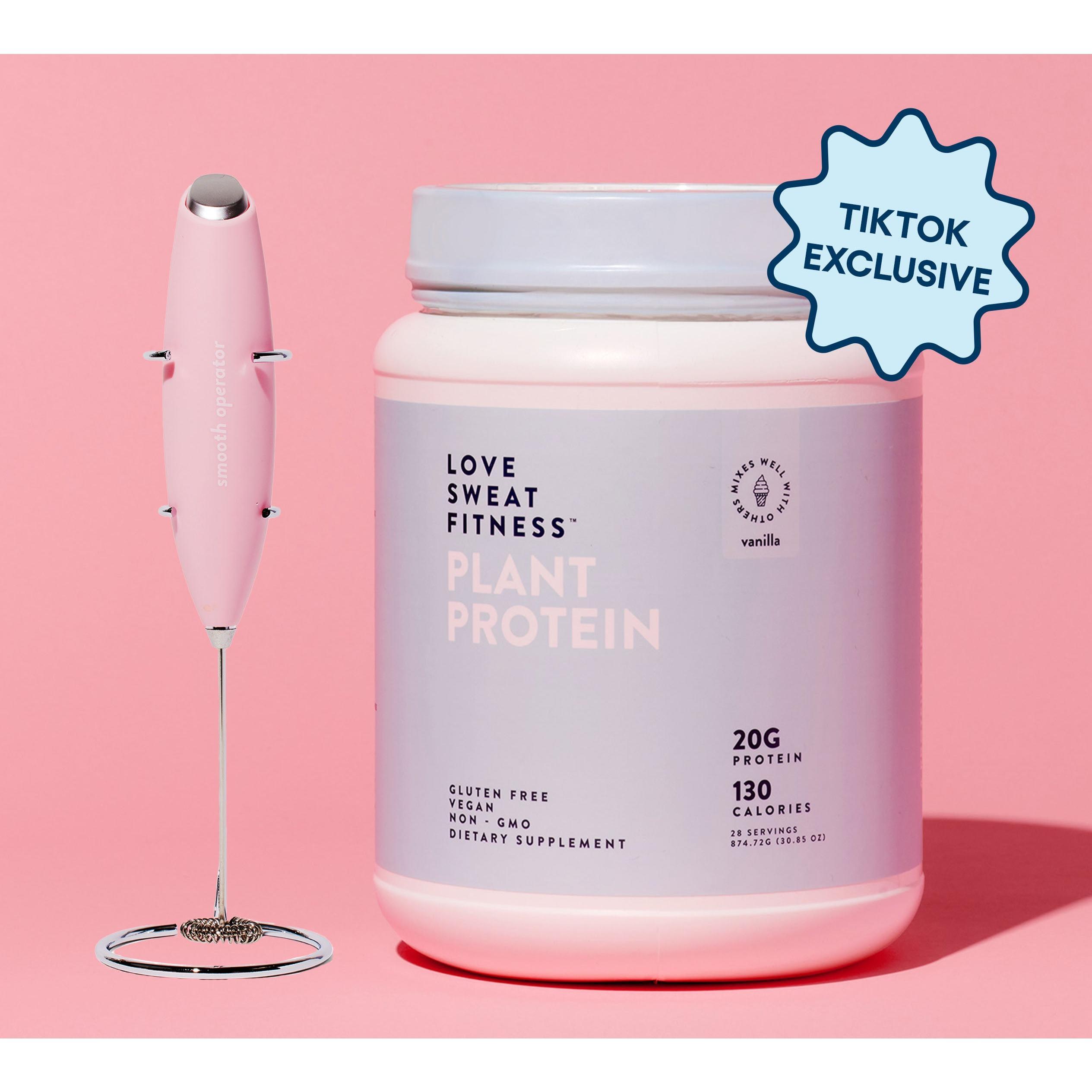 Get Stronger Bundle - LSF Vanilla Plant Protein Powder + Smooth Operator Electric Whisk