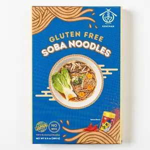 Kenchan Gluten Free 100% Buckwheat Soba Noodle Kit (4 Servings)