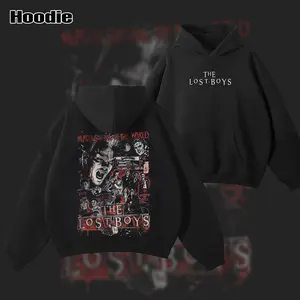 The Lost Boys Shirt, Horror Movie Shirts, Crew Neck Casual Tshirt, Vintage Graphic Tees, Unisex Halloween T-Shirt Gifts For Men Women Streetwear Top Menswear Womenswear