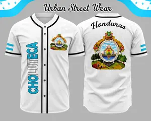 Honduras States Baseball Jersey, Honduras States, Unisex Wear, Baseball jersey