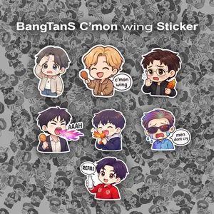 [DIE-CUT STICKER] Cute Come on Wing Sticker, Cute Die-cut Sticker, Member Sticker