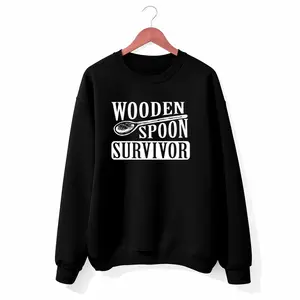 Childhood Memory Sweatshirt – Wooden Spoon Survivor Graphic for Cooking Fans