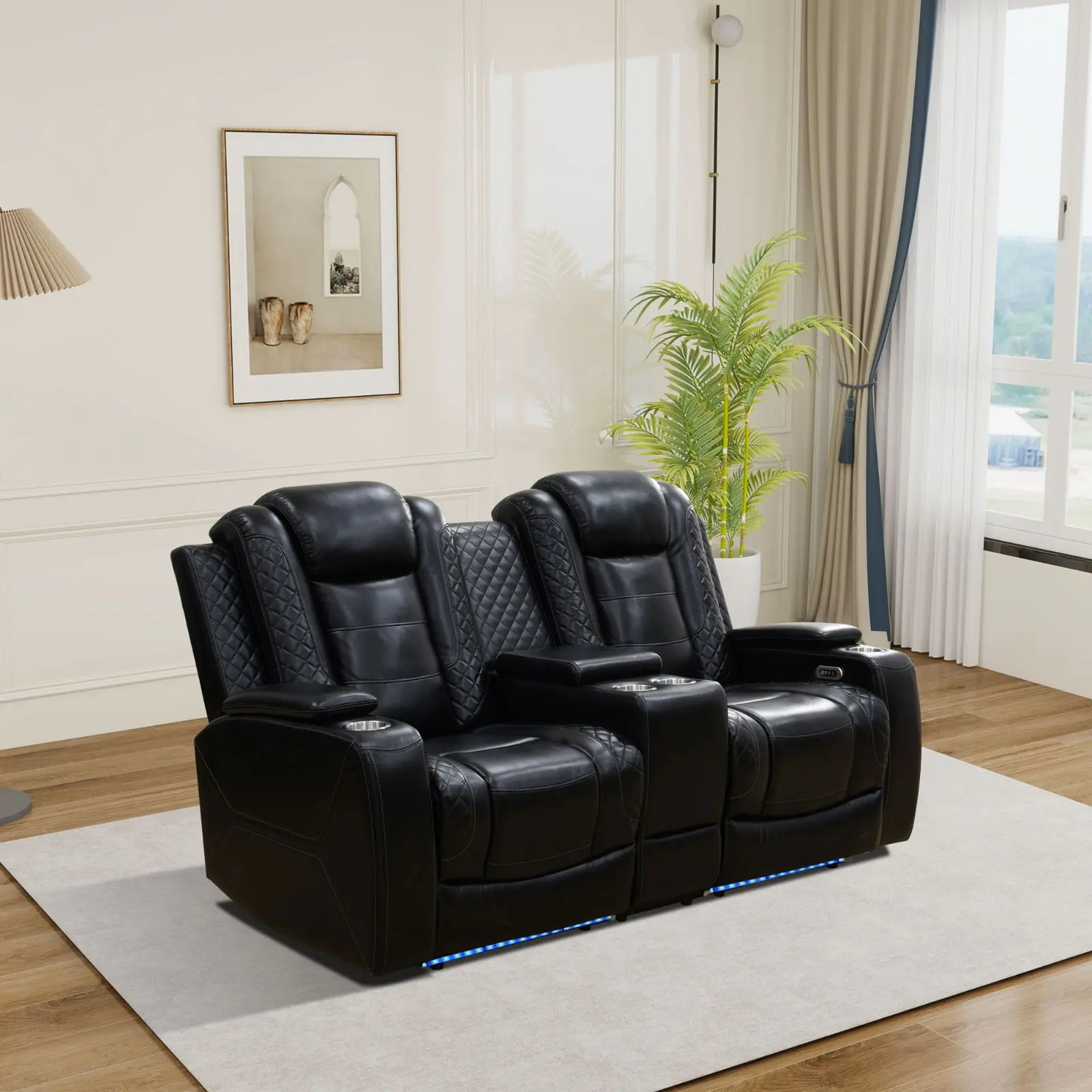 Loveseat-Black