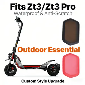 Ninebot Zt3/zt3 Pro Electric Scooter Panel Protector, Waterproof Durable Silicone Pad, Scratch Protection, Outdoor Essential Upgrade Accessory