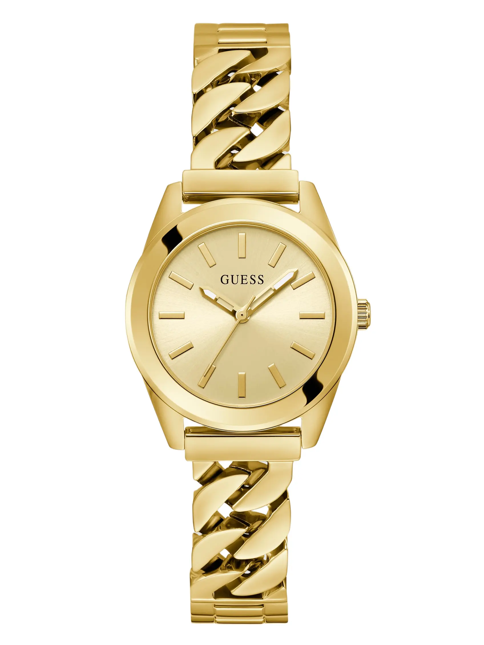 GUESS Female Gold-Tone Analog Watch