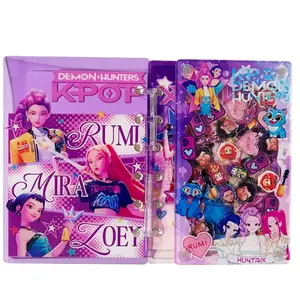 Girl group shake music book acrylic binder book a7 notepad notebook cartoon cute diy creative shake