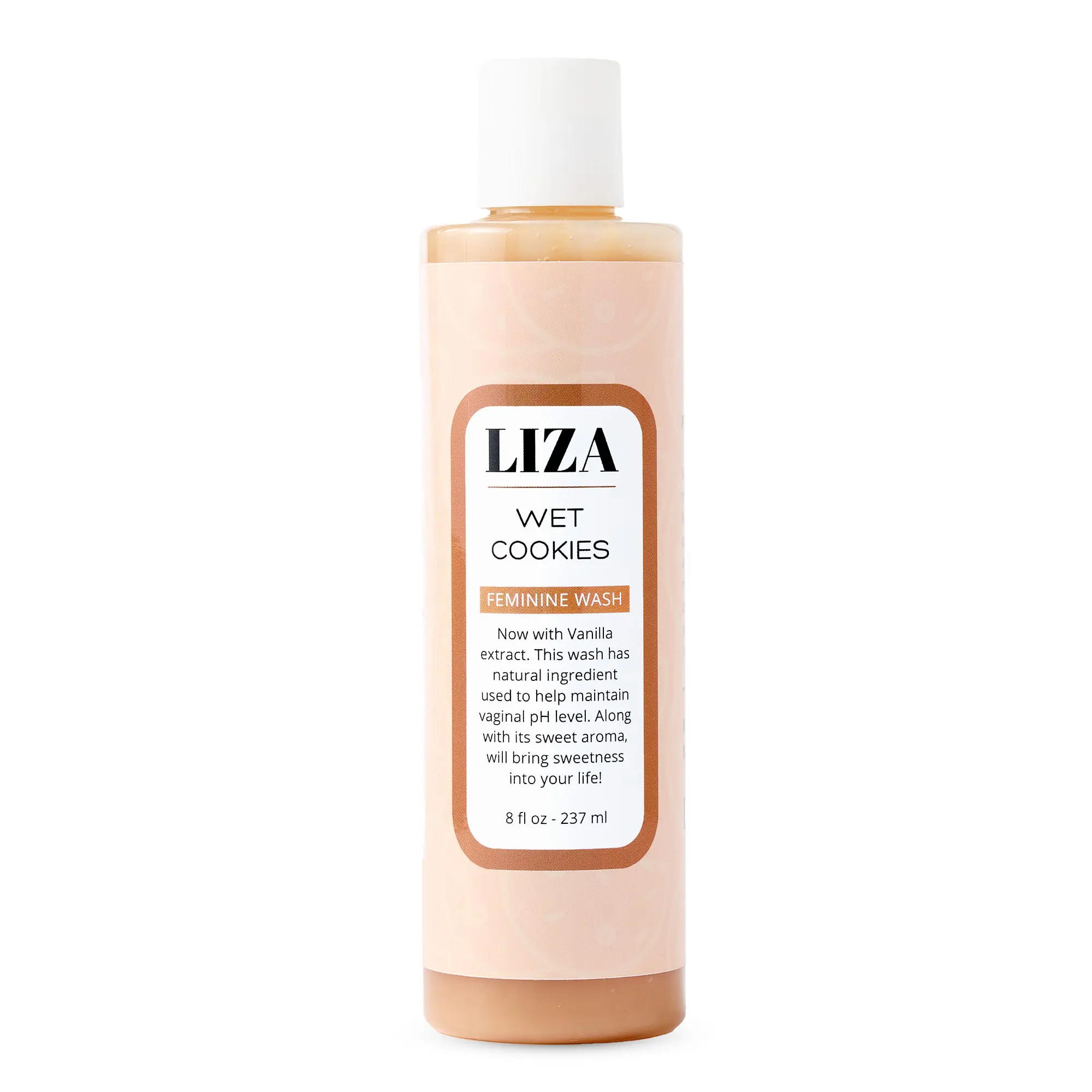 LIZA Full Body Wash Vanilla 8 OZ Sweet Aroma with Natural Ingredients 8 oz