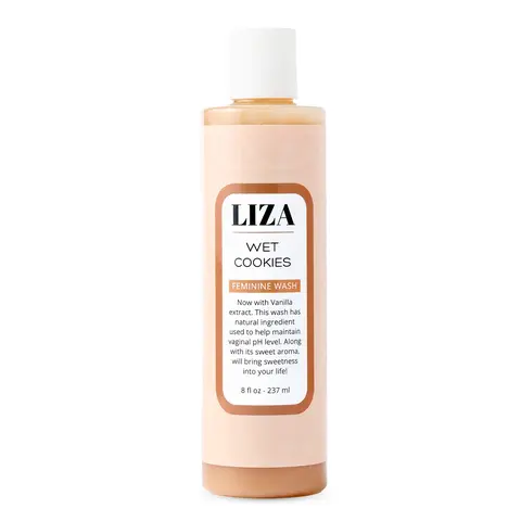 LIZA Full Body Wash Vanilla 8 OZ Sweet Aroma with Natural Ingredients 8 oz