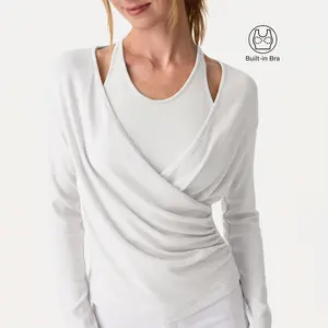 OGL Summer 2 piece sets Cami with Surplice Ruched Top spring chic clothes new sets- Built-in Bra - Womenswear - tank top summer fall winter Four Seasons woman Casual Shirts Long Sleeve Classy Elegant summerwins DealsForYouDays