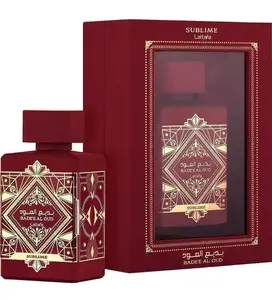 Unisex Oud Eau de Parfum Spray , Lattafa Bade'e Al Oud Sublime - Tropical, Fruity, Fresh, Vanilla - Eau de Parfum Long-Lasting Fragrance for Unisex, 3.40 Ounce / 100 ml