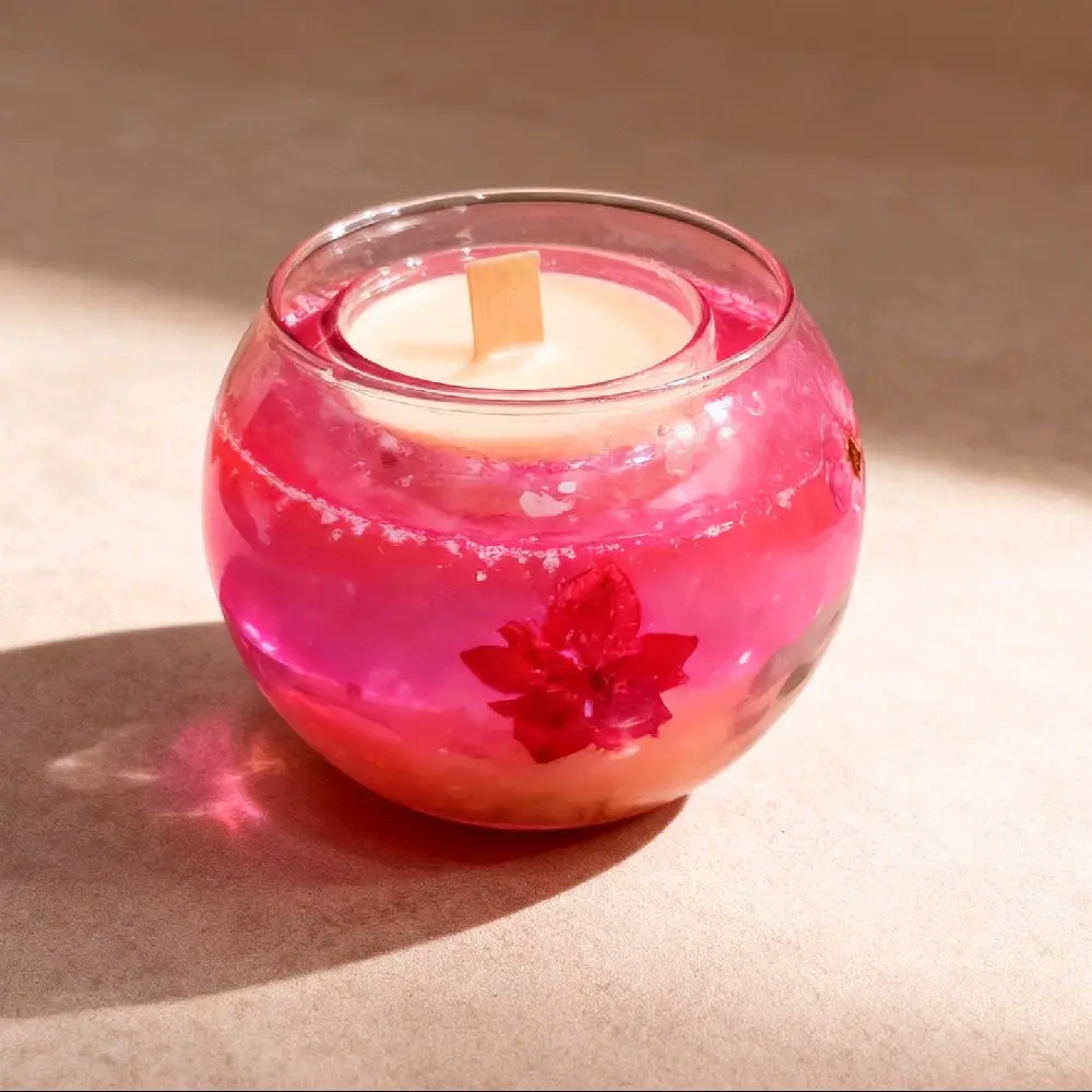 Botanical Gardens Aroma Scented Candles, Home Decor Candles for Home Supplies, Decoration, Flower, Jar