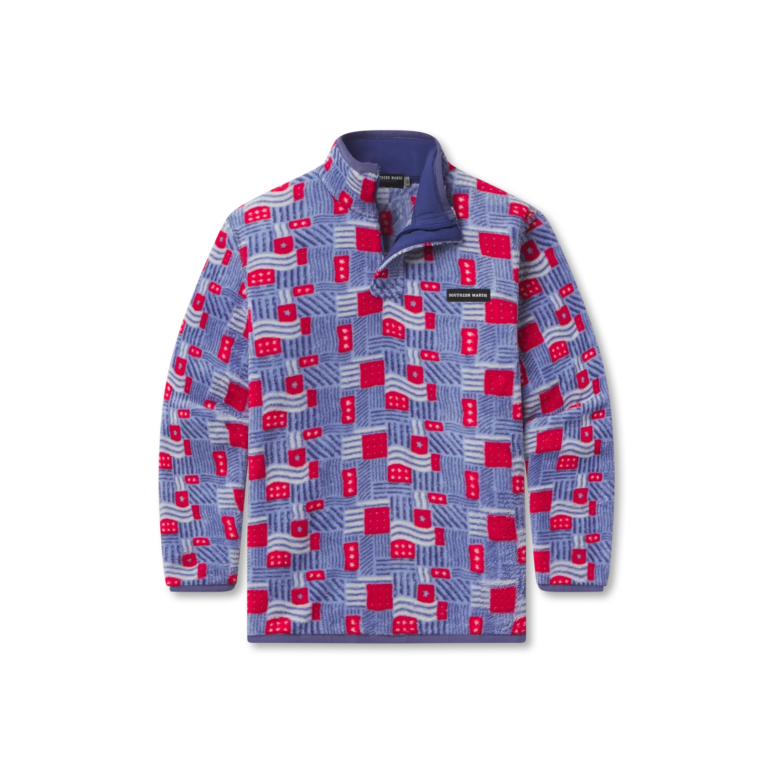 Youth Star-Spangled Fleece Pullover