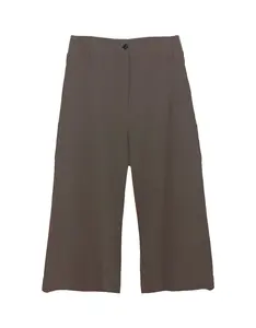 Becca Cropped Pant- Brown- BAACALxBECCA