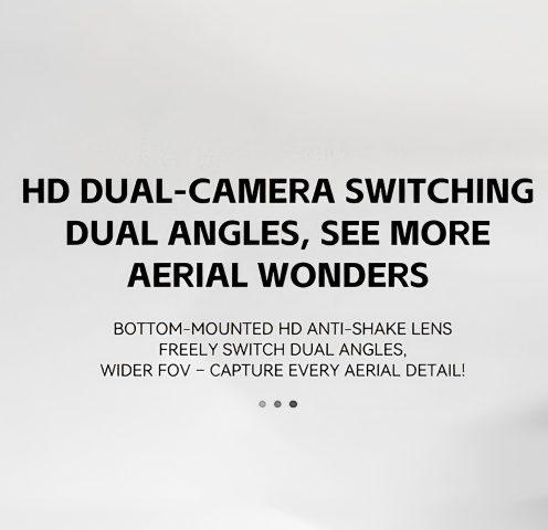 Professional Foldable Quadcopter Drone with HD Camera and Screen Remote Control, No Mobile Phone Needed, Stable Flight, Portable Design, Ideal Gift for Kids, Adults and Family Outdoor Flying on Christmas & Halloween