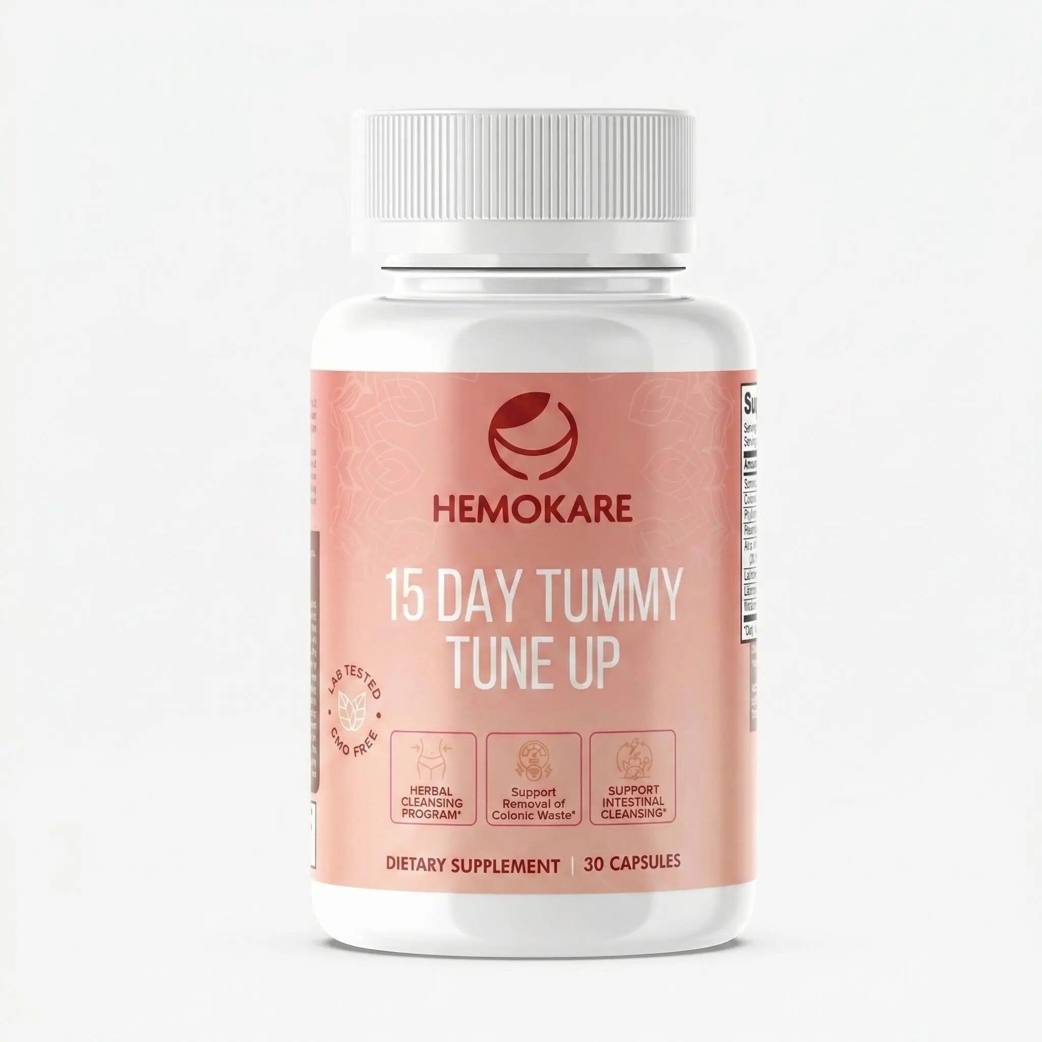 Hemokare 15-Day Tune-Up Healthcare Fitness Supplement Edible Plan 400 MG
