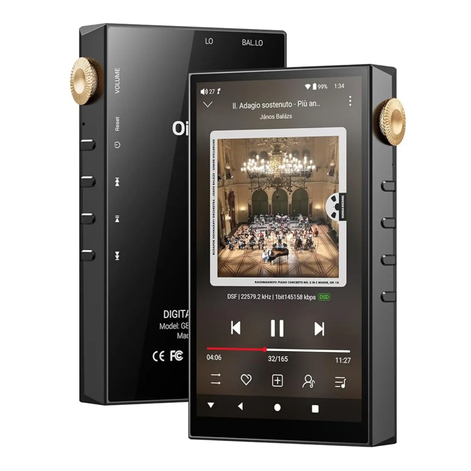 エフィかる♪ミュージック Hi-Res AUDIO PLAYER 64GB 【公式通販】