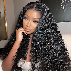 NULOOK HAIR 13x4 HD Lace Frontal Wig | Water Wave & Straight Human Hair | 180% Density | Pre-Bleached Knots Transparent Lace Wigs for Women#wigtok #blackgirlhair #humanhairwig #hdlacewig #gluelesswig #springhair #mothersdaywig