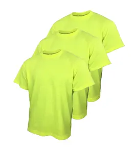 STREET DIVISION 3 PACK Short Sleeve Shirts for Men, Work Wear, Construction - Top, Menswear Classic Fabric