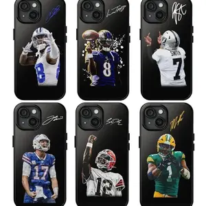 Custom Football Players Phone Case, Football Fans 2026 Phone Cover Compatible with iPhone X, 11, 12, 13, 14, 15, 16, 17 & Samsung