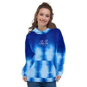 Blue Tye-Dye LaLa D&C Hoodie